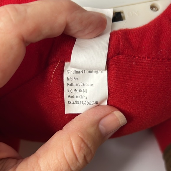 Hallmark The Polar Express Talking Santa Claus Plush Christmas Jingle Bell - Picture 8 of 10